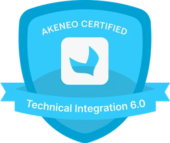 Odznaka certyfikatu Akeneo Technical Integration 6.0