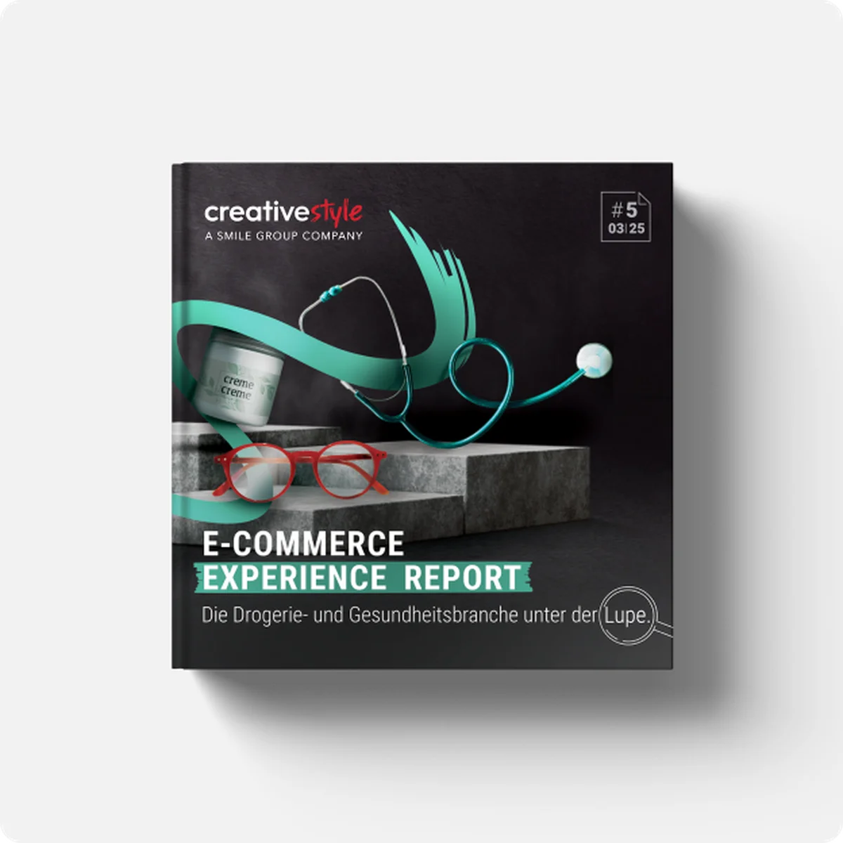 Okładka raportu E-Commerce Experience analizującego branżę beauty i zdrowia